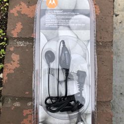 Motorola 53727 PTT Ear Piece With Mic