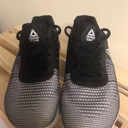 Black and White Reebok’s CrossFit Sneakers Women’s size 7.5 