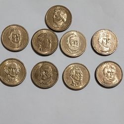 Gold president dollars