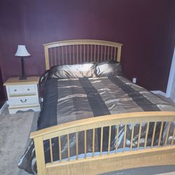 Bed Frame,  Dresser And Nightstand 