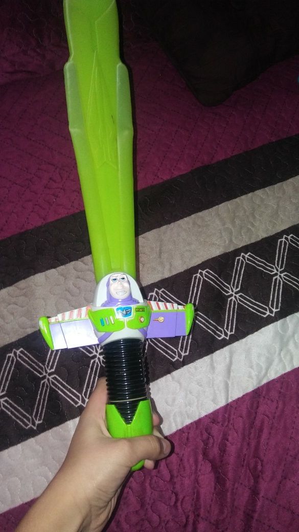 Buzz Lightyear sword