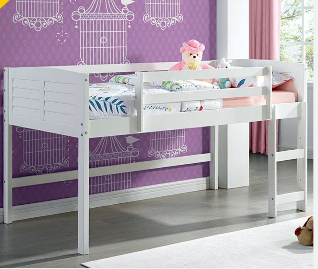 Twin loft bed mattress not included