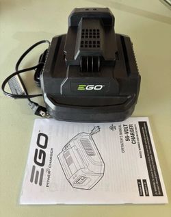 New with Warranty! Genuine OEM EGO Power+ 56v 56-volt Lithium-ion Charger CH2100