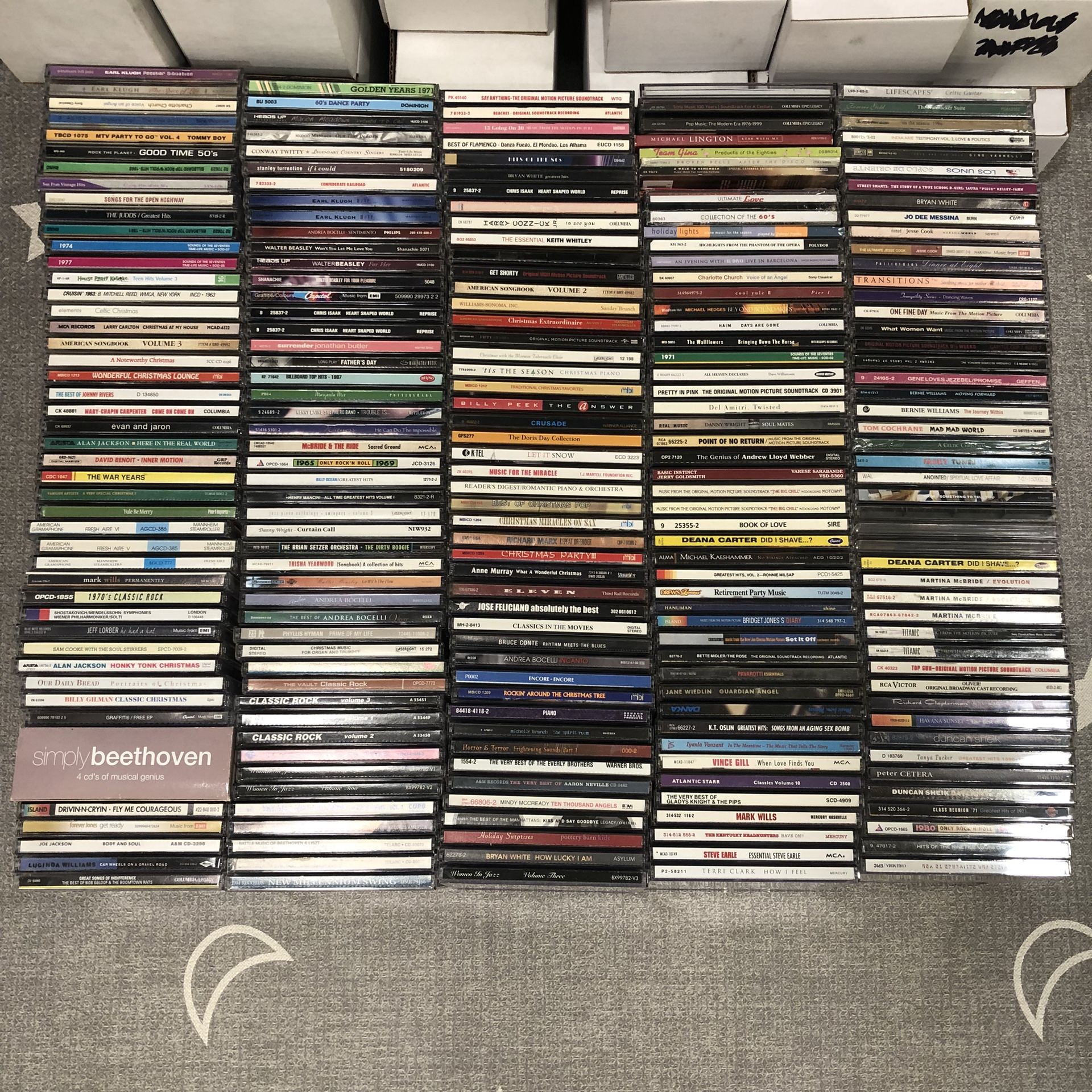 ~235 CDs - Compilations, OSTs, Christmas, Classical, Oldies, Etc