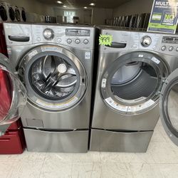 Used lg washer 2024 and dryer pedestals