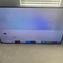 75” 4K Smart TV w/ Remote & Wall Mount