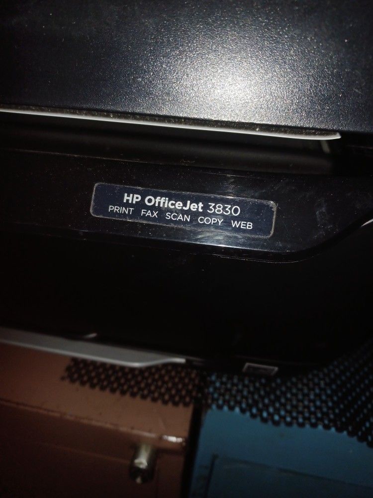 HP OfficeJet 3830 All-in-One Wireless Color Printer