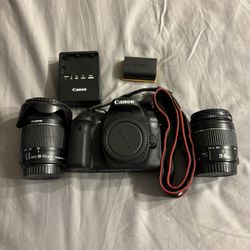 Canon 80d 18-55mm and 28-80mm lens