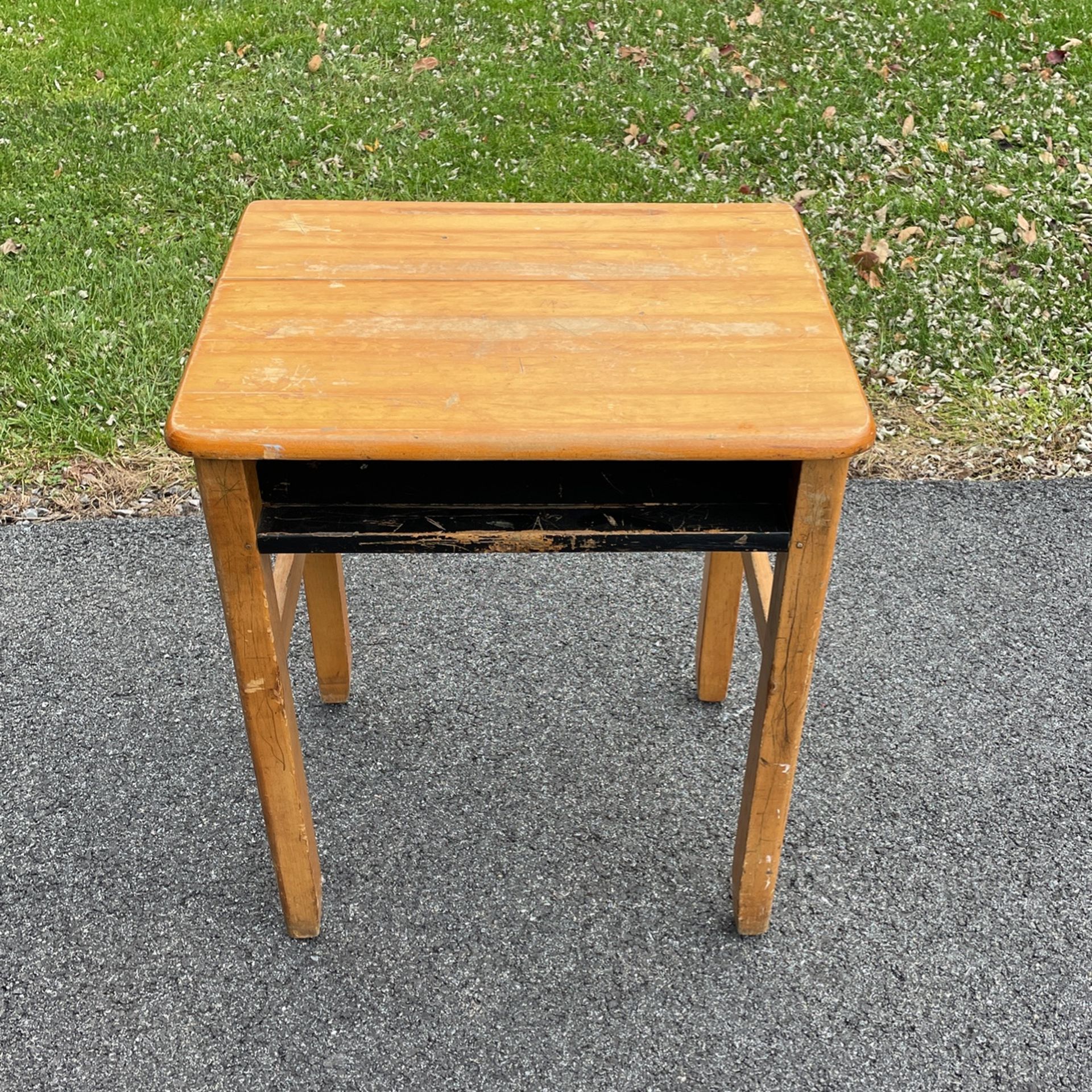 Vintage School Table