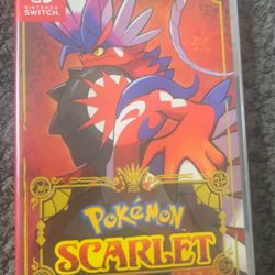 Pokemon Scarlet nintendo switch