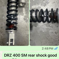 Rear Shock For Suzuli DRZ 400 SM