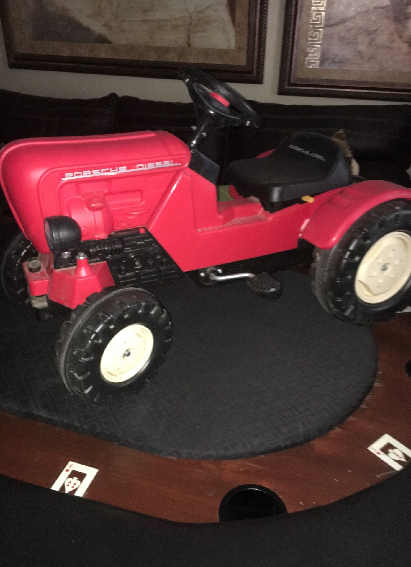 Porsche diesel jr pedal car