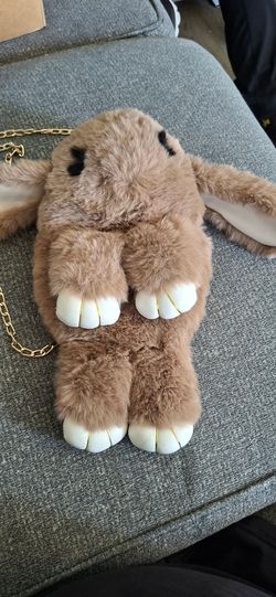 Splushy rabbit bag
