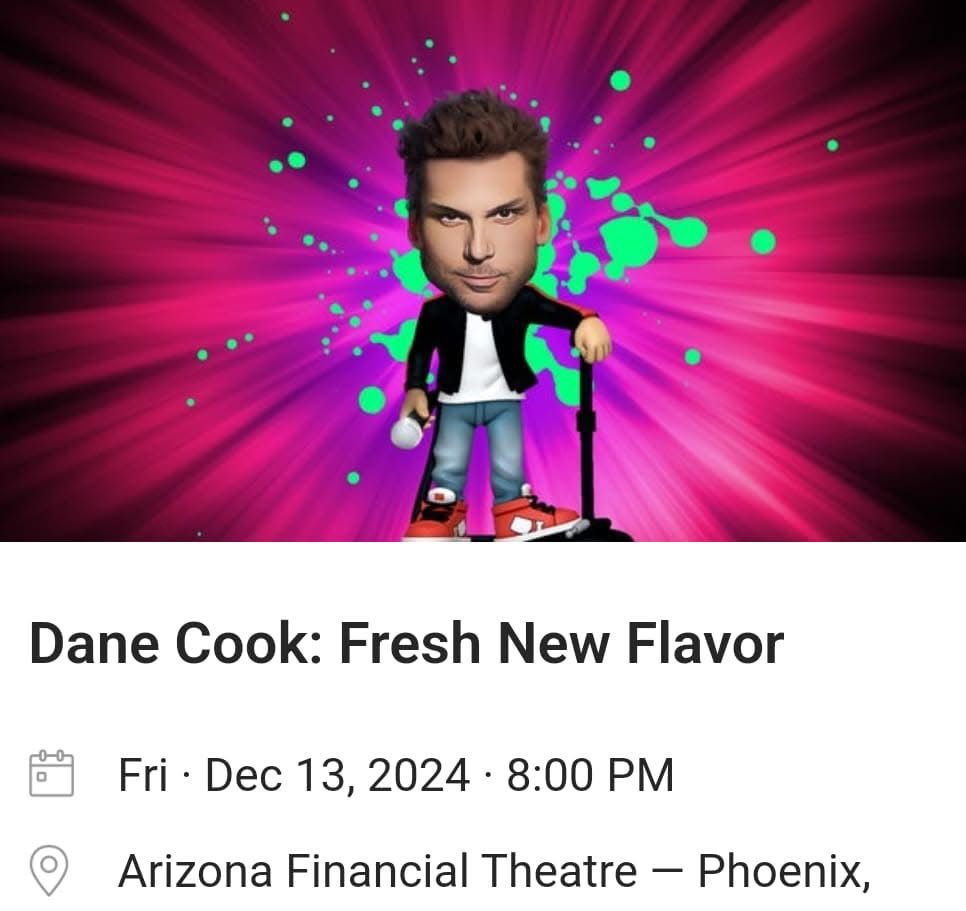 Dane Cook tickets (2)
