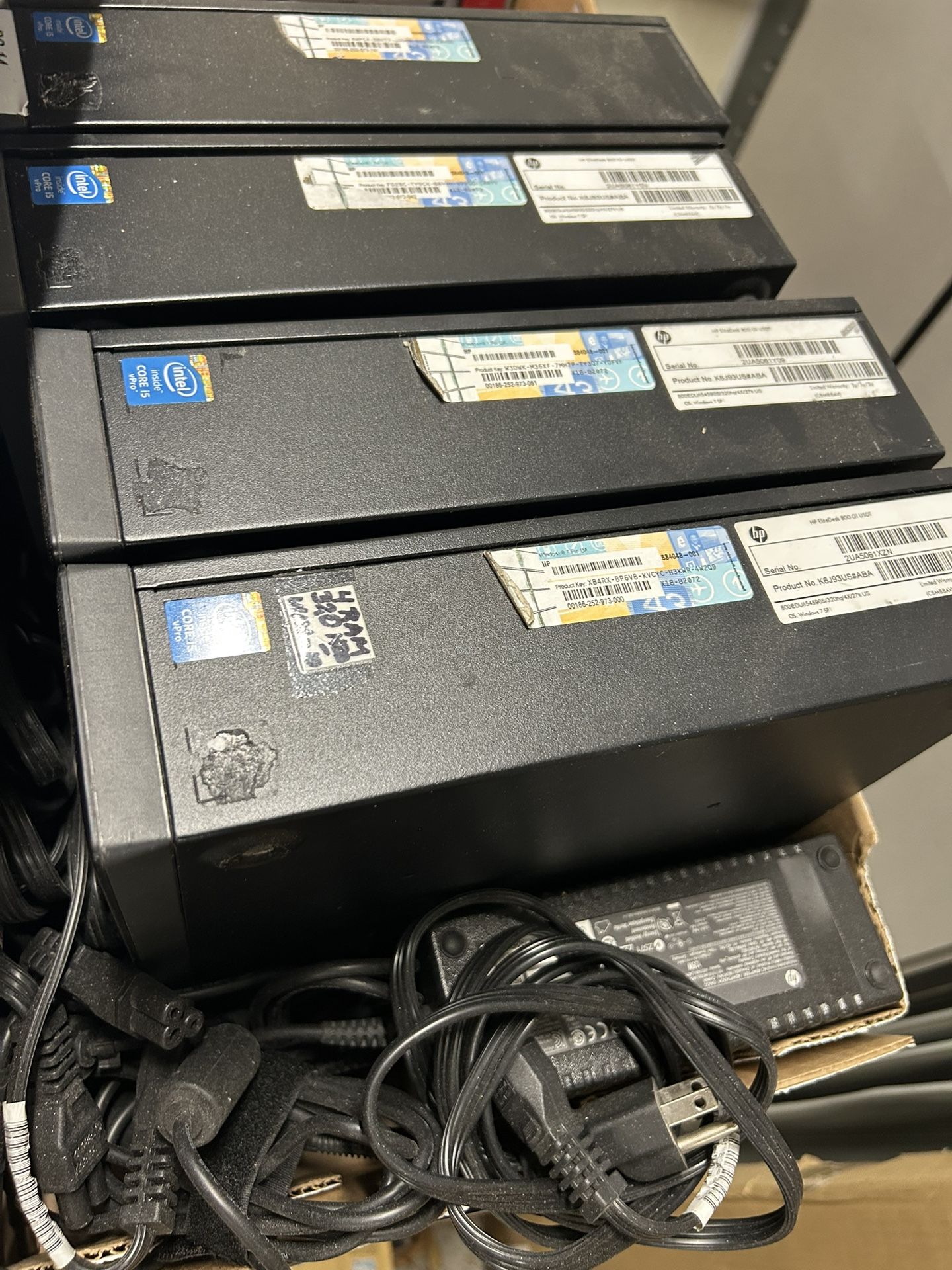 4 X PC i 5 HP Elite Desk 800 G1 – All 4 For $120