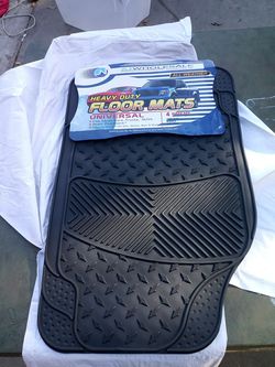 Heavy-duty floor mats