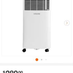 Vissani Portable AC unit   Used Once   Excellent Condition