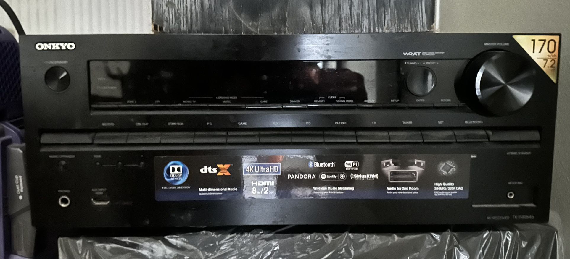 Receiver Onkyo TX-NR646 OBO