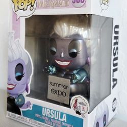Funko Pop Disney Metallic Ursula Expo Exclusive 