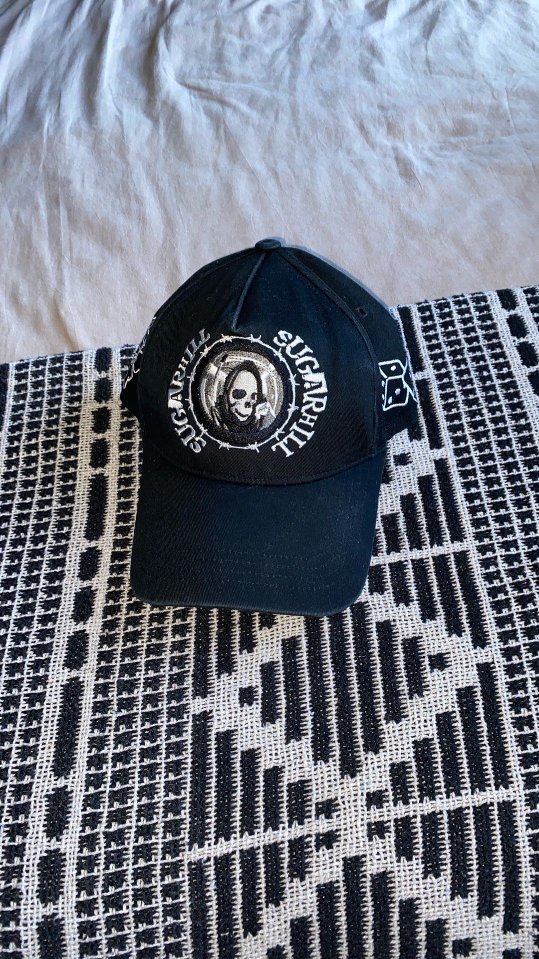 SUGARHILL CLOTHING SNAPBACK HAT SKULLS