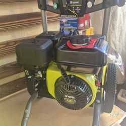 RYOBI 2900PSI GAS PRESSURE WASHER  NEW CONDITIONS 