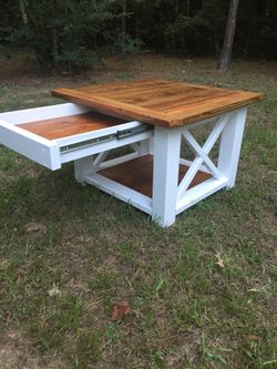 Rustic coffee table