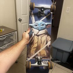 Element x Star Wars Mandalorian Grogu Skateboard
