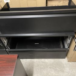 Metal Filing Cabinets - 2 Large Drawers