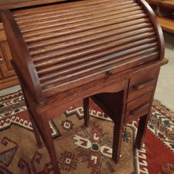 Vintage Child’s Roll Top Desk