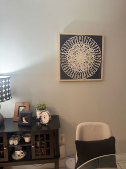 Frame picture decor / color azul cuadro