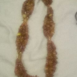 Vintage 3 strand raw Baltic amber 