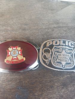Belt Buckle Lot Of 2 $30