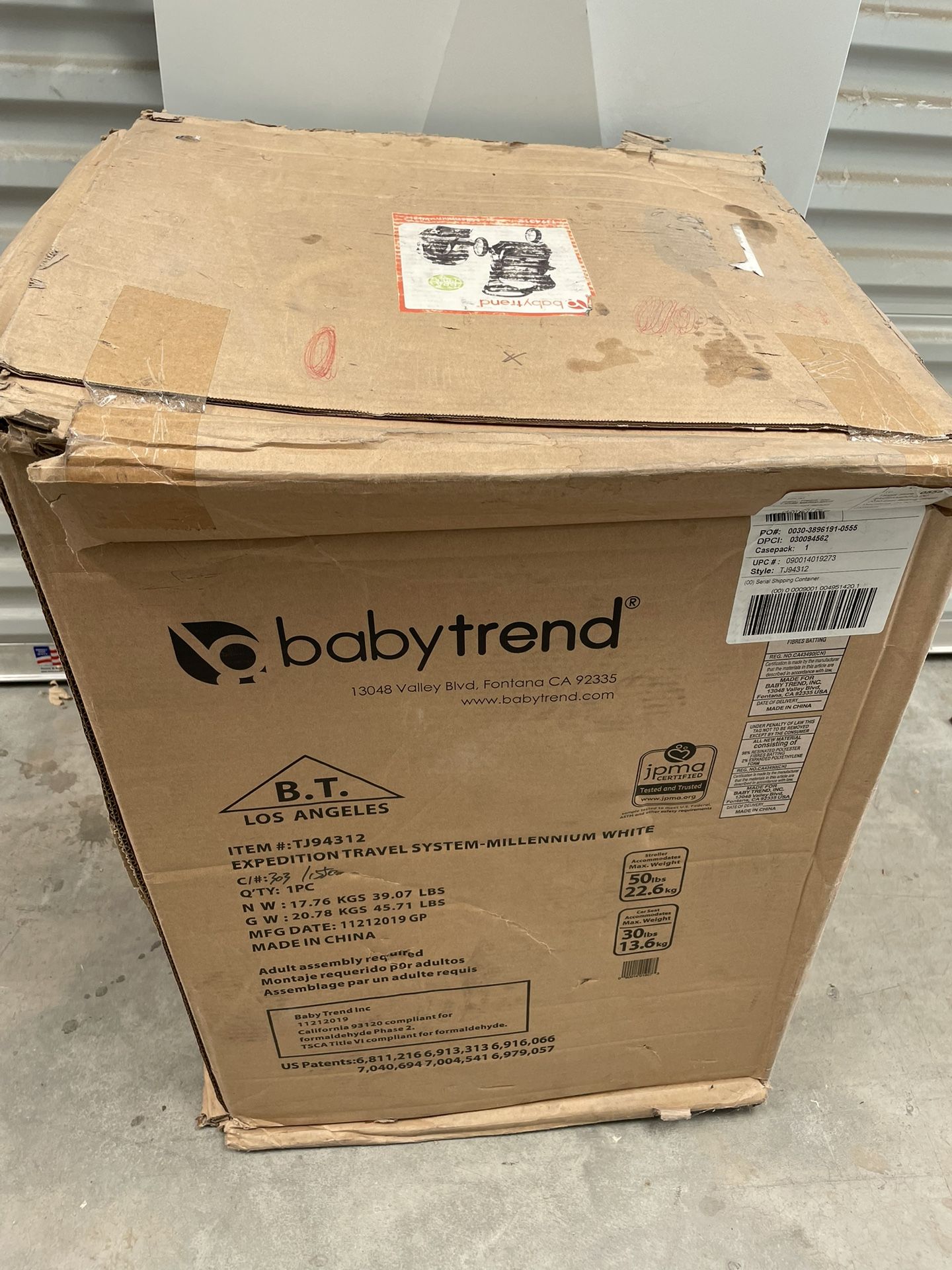 Baby Trend Jogging Stroller 