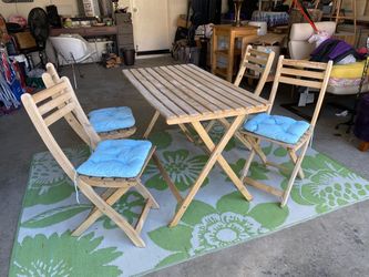 IKEA Patio Table With Chairs Home Furniture