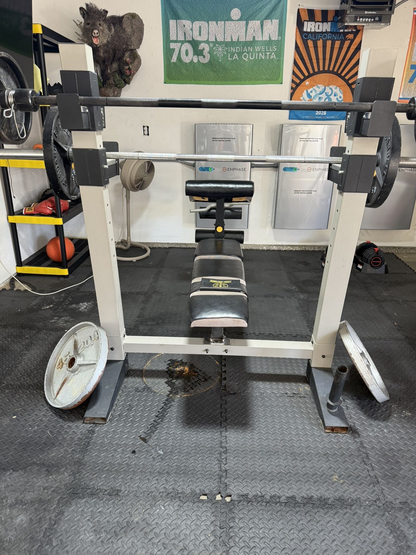 Bench And Weight Set