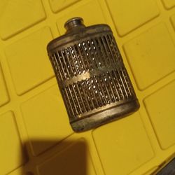 Caged Glass Hip Flask from the Prohibition Era 