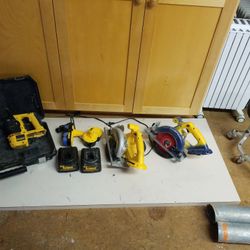  DEWALT SKILSAW & ROTERY HAMAR