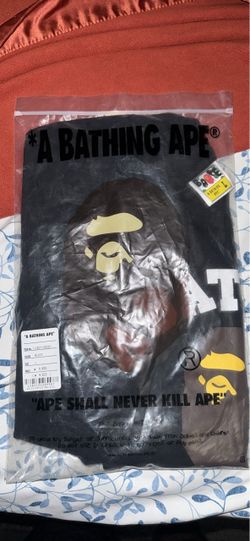 BAPE Black Graphic T-Shirt Size L