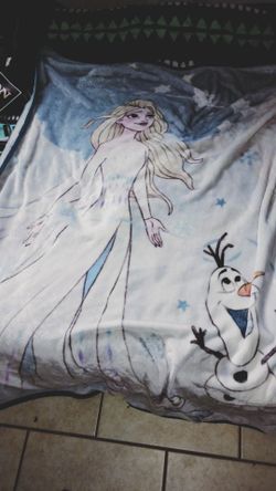 Frozen elsa blanket