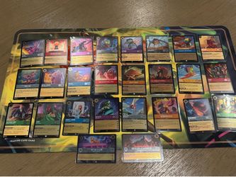 Disney Lorcana foil cards
