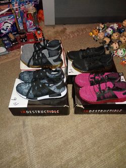 "Indestructible" steel toe shoes..Size 9...(Brand new)