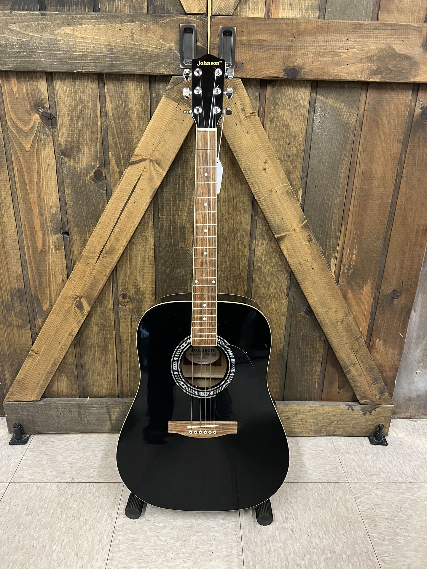 Johnson Player Series Dreadnaught JG-620-B Acoustic Guitar *3671