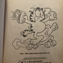 Garfield Trace & Coloring Book