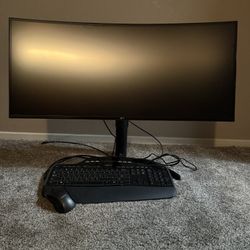 LG Curved Monitor 34WN80C