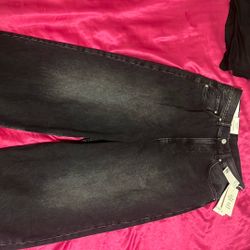 H&M Super baggy (Black/Charcoal)