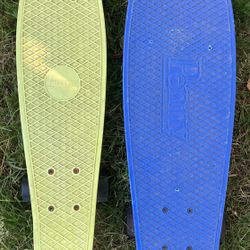 2 Penny Skateboards