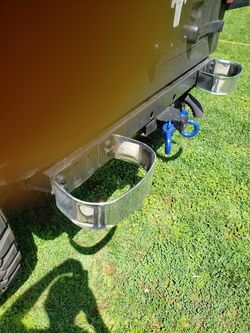 Chrome bumpers for jeep