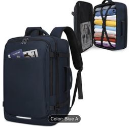 Travel Backpack for Men Women 40L Flight Approved, 17 Inch Waterproof Laptop Carry on Large Luggage Daypack Business College Weekender Overnight Backp