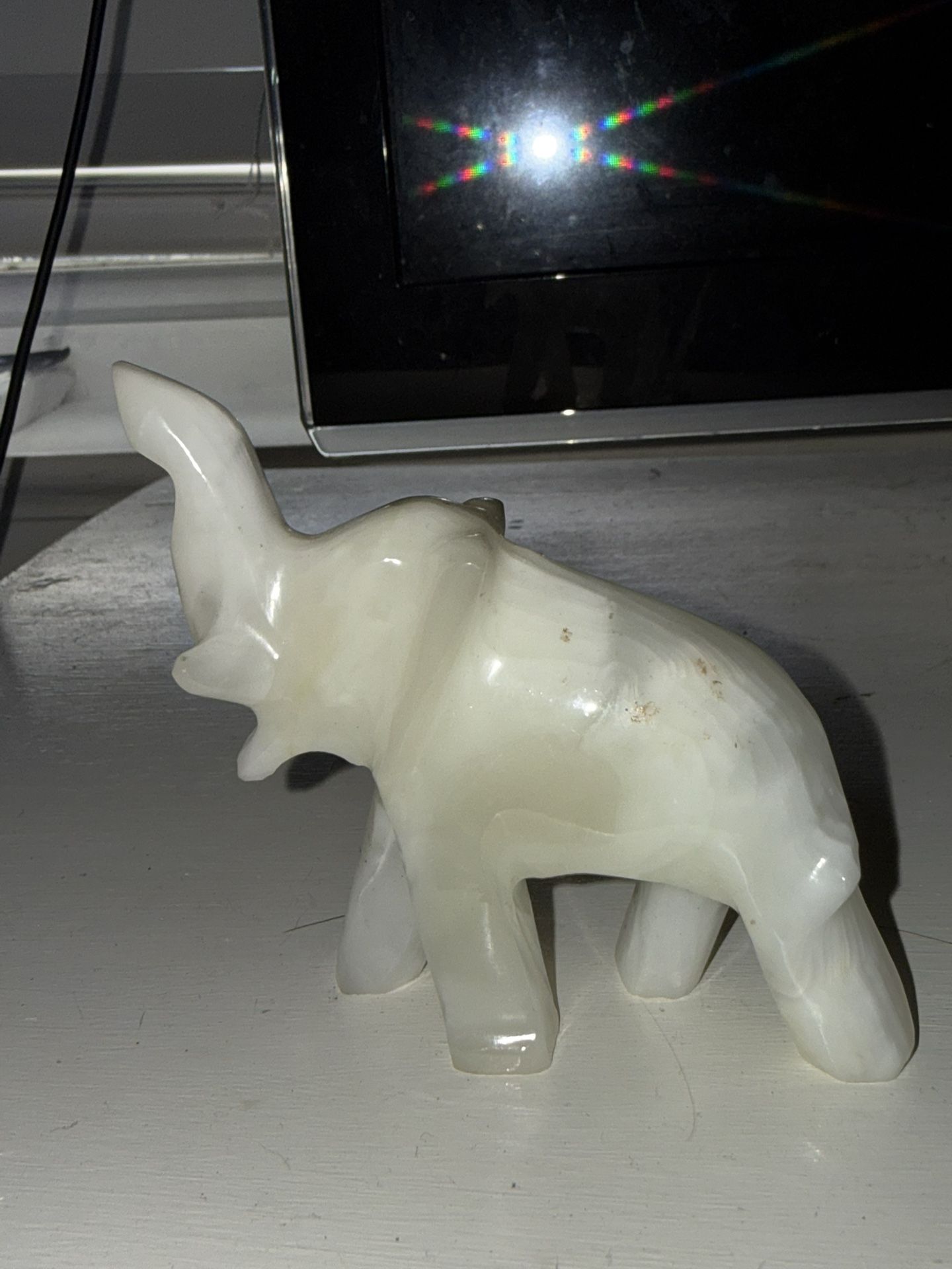 White Marble Elephant