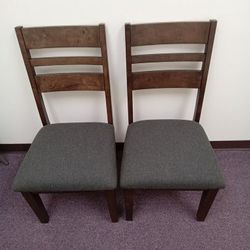 2 Nice Upholstered Chairs 